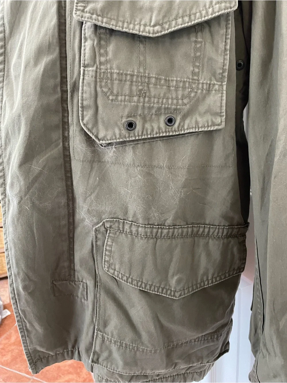 Timberland Men's Olive Green Field Jacket - Picture 8 of 16